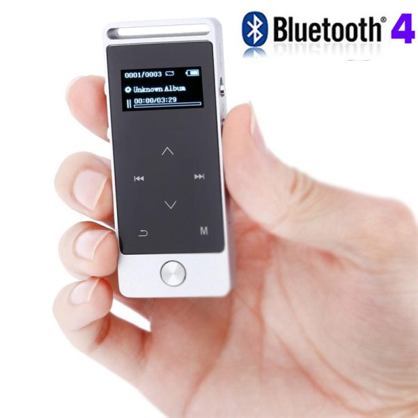 2018 Original Touch Screen MP3 Player 4GB BENJIE  Metal APE/FLAC/WAV High Sound Quality Entry-level Music Player with Bluetooth