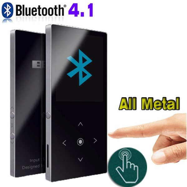 Bluetooth mp3 player Touch Screen BENJIE K8 Build in Speaker 4GB 8GB Music Player 1.8 Inch Screen Lossless HiFi Sound with FM