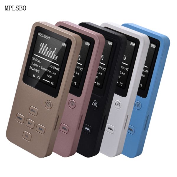 Brand New Popular Bluetooth MP3 Lossless Recording Support SD Card 32GB MP3 Player 1.8 Inch Screen FM Radio 16GB Music Player