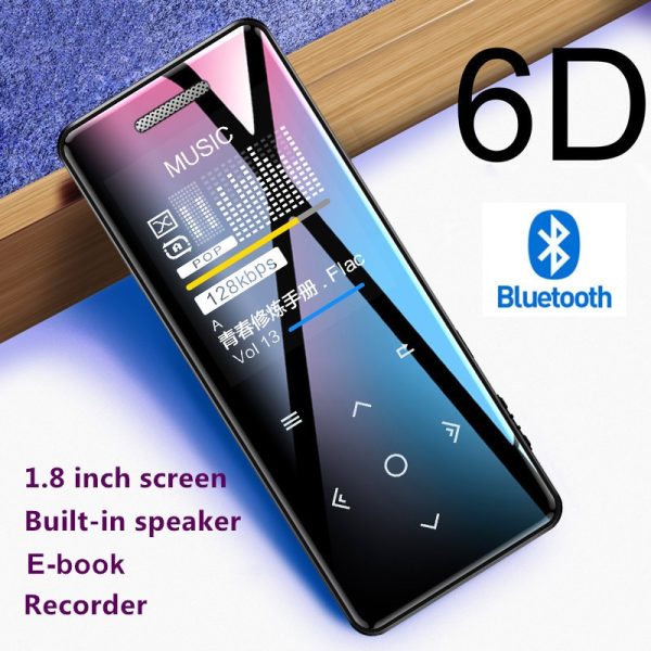 MP3 Player bluetooth Speaker touch screen hi fi fm radio mini USB mp3 sport MP 3 HiFi music player portable metal walkman 8gb