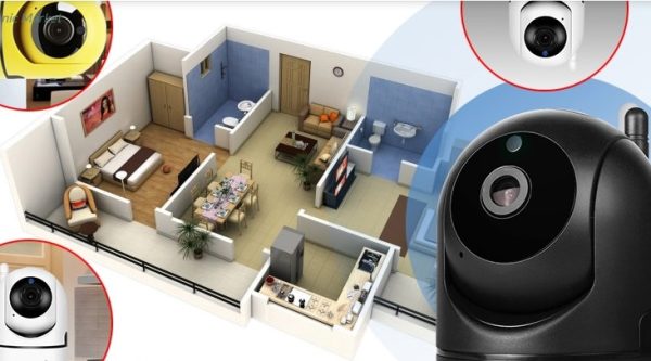 SECTEC 1080P Cloud Wireless IP Camera Intelligent Auto Tracking Of Human Home Security Surveillance CCTV Network Wifi Cam