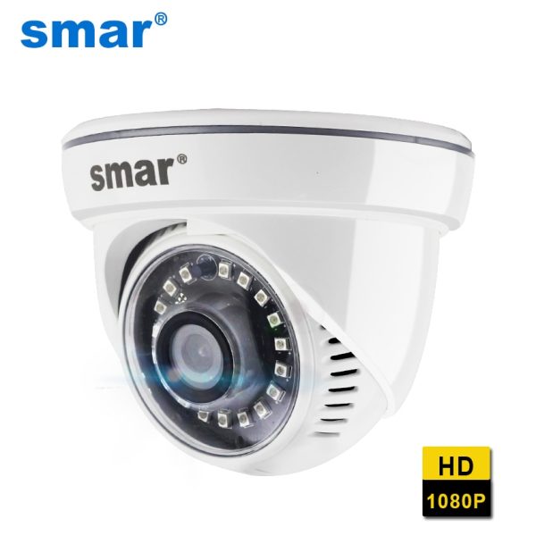 Smar New HD 1080P Indoor Dome IP Camera HI3518EV200 15fps Surveillance Network Camera Motion Detection ONVIF With Nano IR LEDS